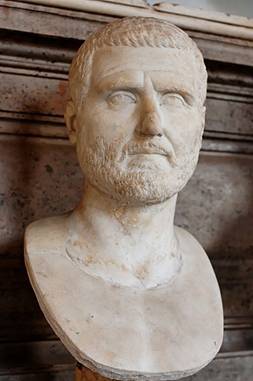Gordian I Roman Emperor reigned ca 238 CE Musei Capitolini Roma  475    Albani Collection